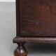 Antique 18th-Century English Oak Chest of Drawers / Commode with 5 Drawers