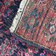 Carpet old Persian Bijar 19th century handmade 110 X 189 CM