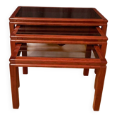 Nesting tables, Italy, 1970s, set of 3