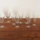 Service verres cristal.