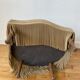Fauteuil crapaud en velours vert
