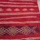 Red Berber kilim handmade carpets 200x118cm