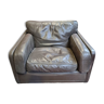 Design leather armchair