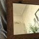Solid oak mirror 57x45cm