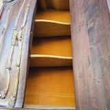 Rounded buffet in venetian baroque style