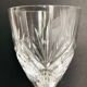 Set de 6 verres à vin en cristal taillé de Saint Louis modèle Chantilly