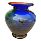 makora multi-color glass vase.