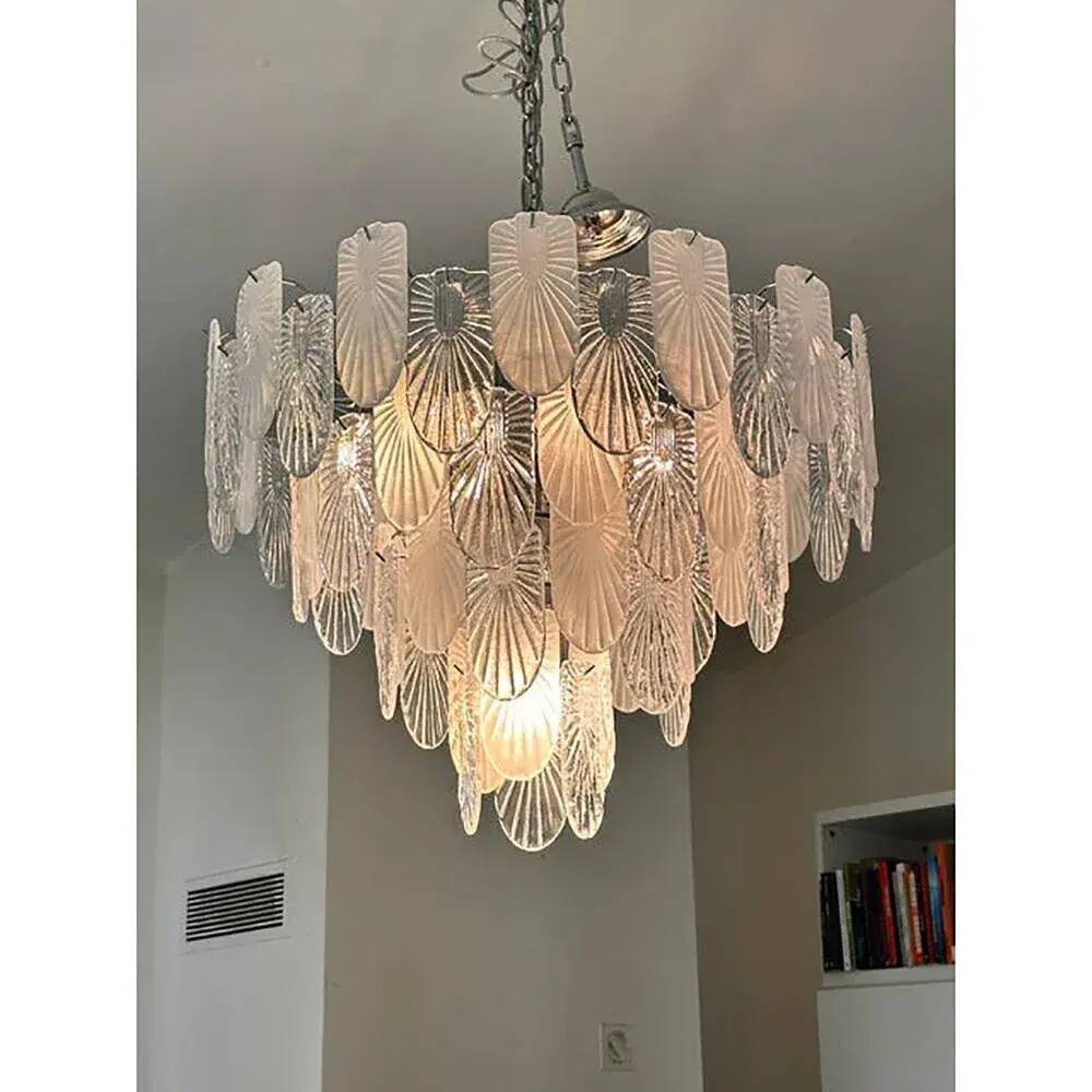 Art Deco Murano Style Chandelier by Simoeng