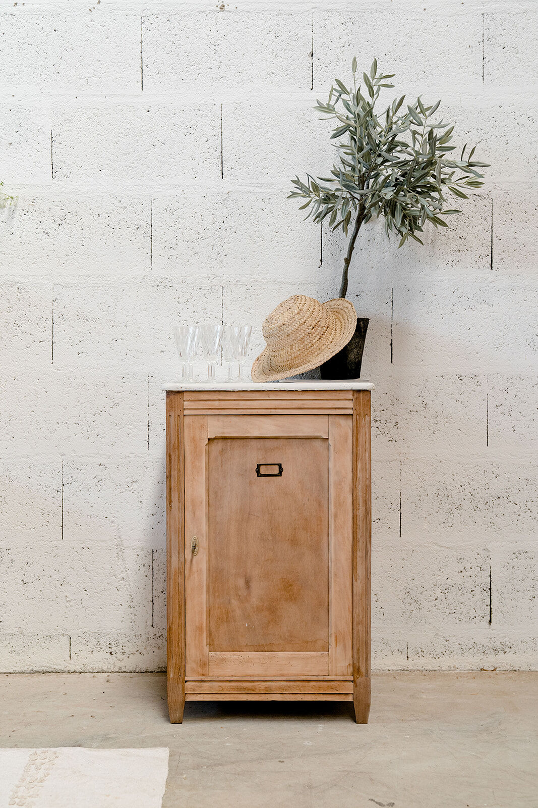 Rustic wooden furniture