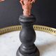 Red Gorgon Base in brown. H: 29 cm | Decorative Object & Curiosity