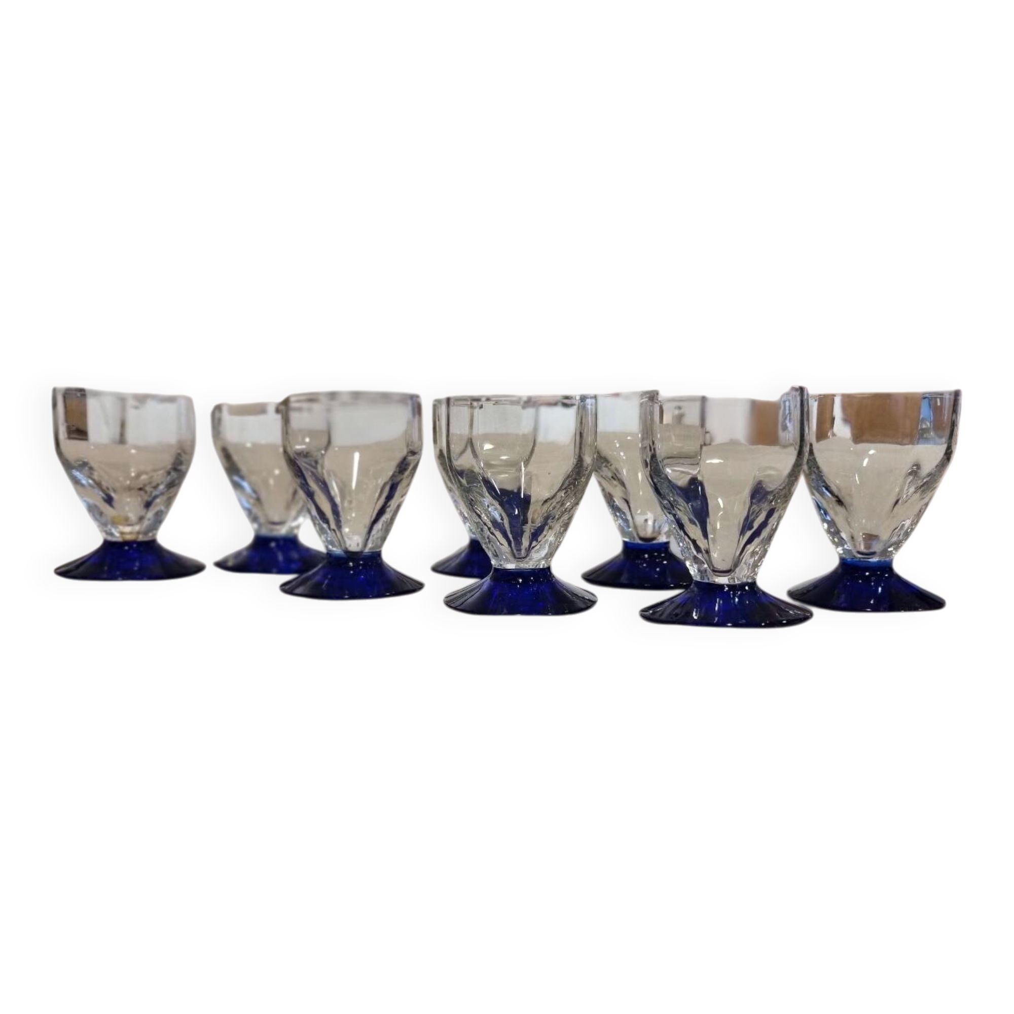 Set of 8 digestif glasses