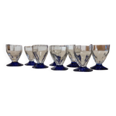 Set of 8 digestif glasses
