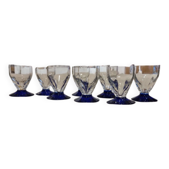 Set of 8 digestif glasses