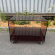 Smoked Plexiglass furniture by Éric Maville