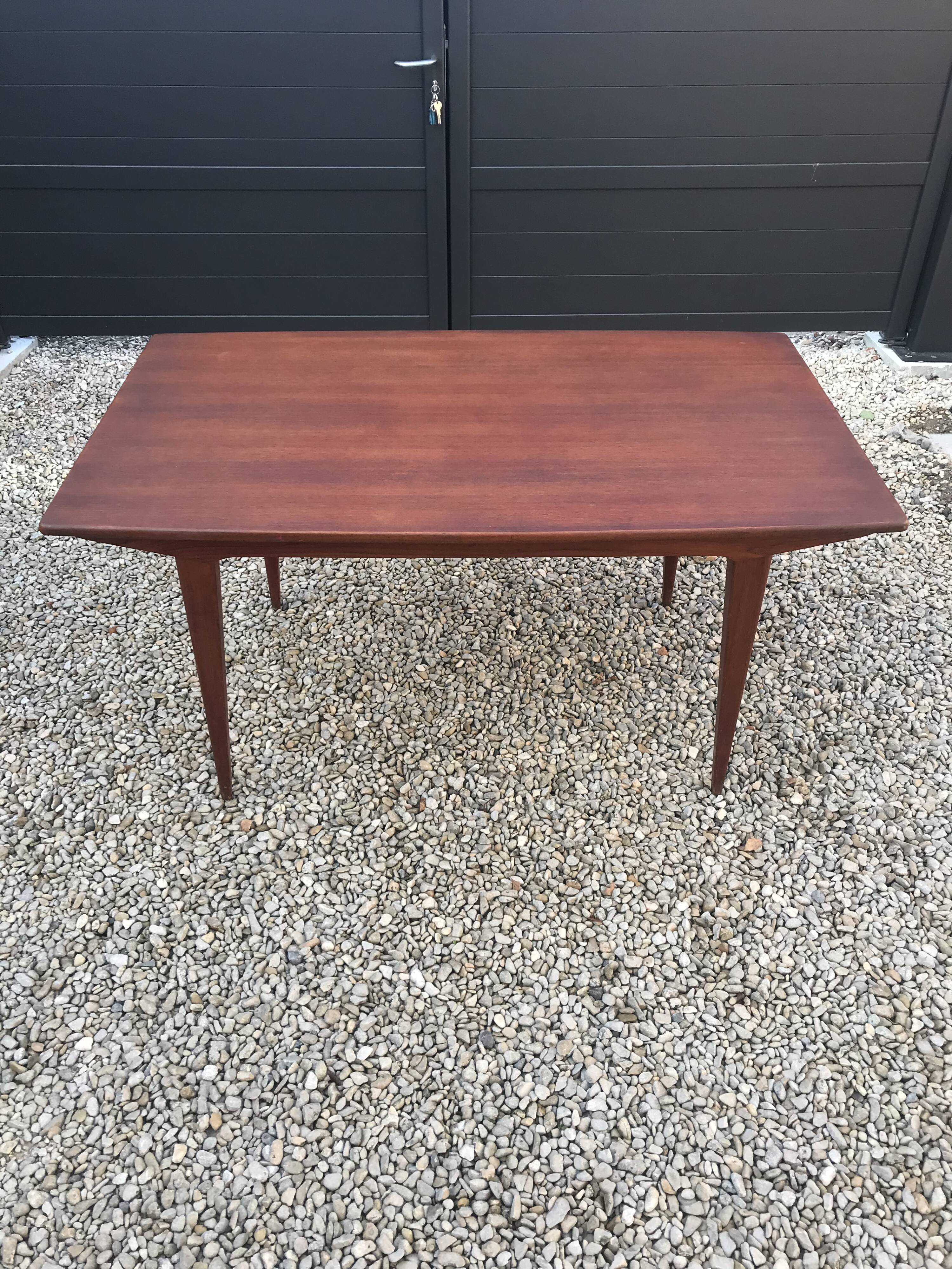 Scandinavian teak dining table