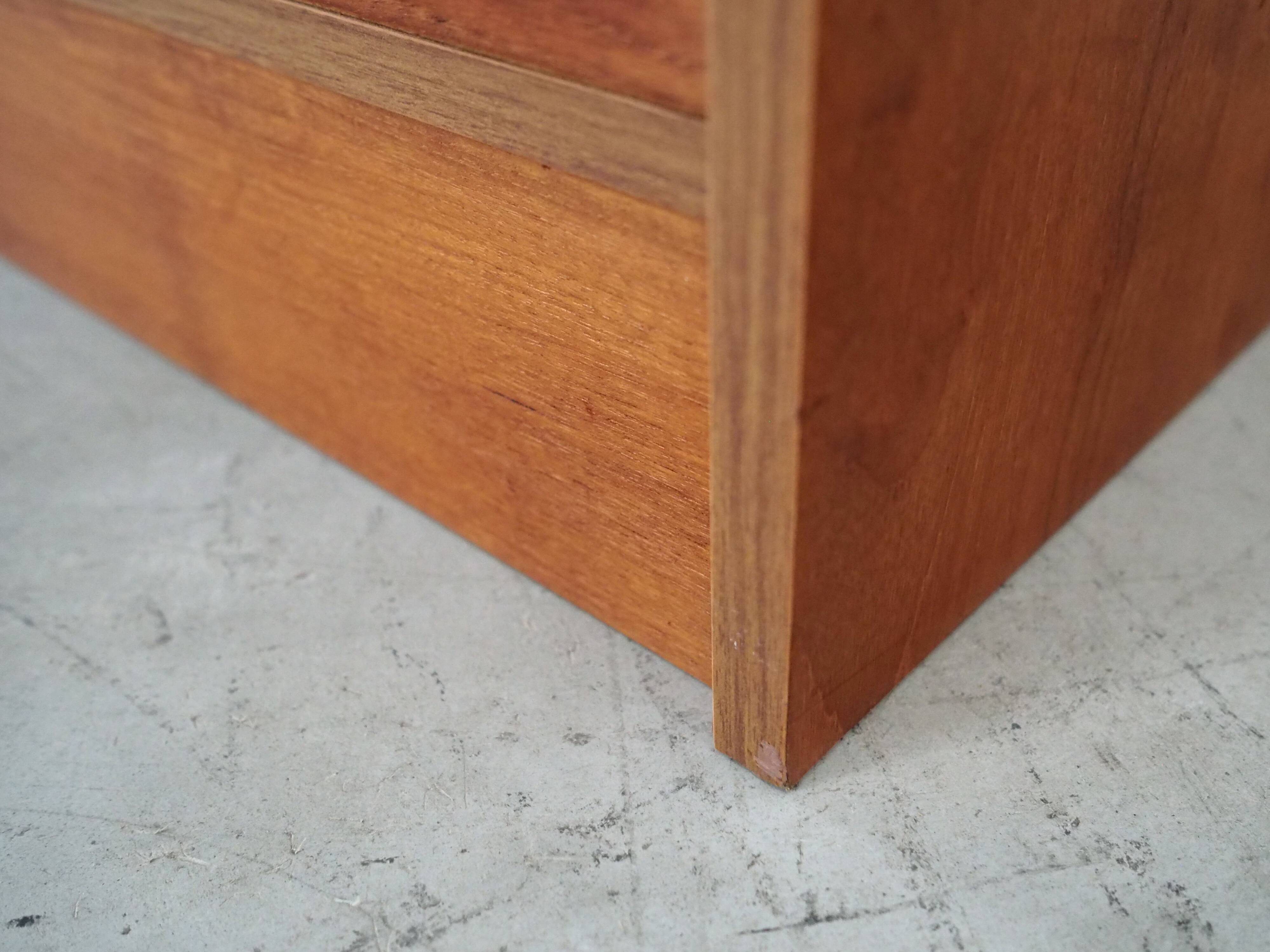 Teak bookcase, Danish design, 1960s, production: Denmark
