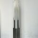 Vintage 1960s Nason, Mazzega, Murano Glass and Metal floor lamp