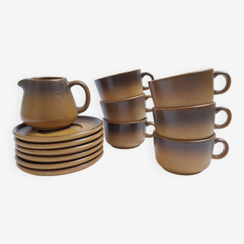Vintage Rigny stoneware cups