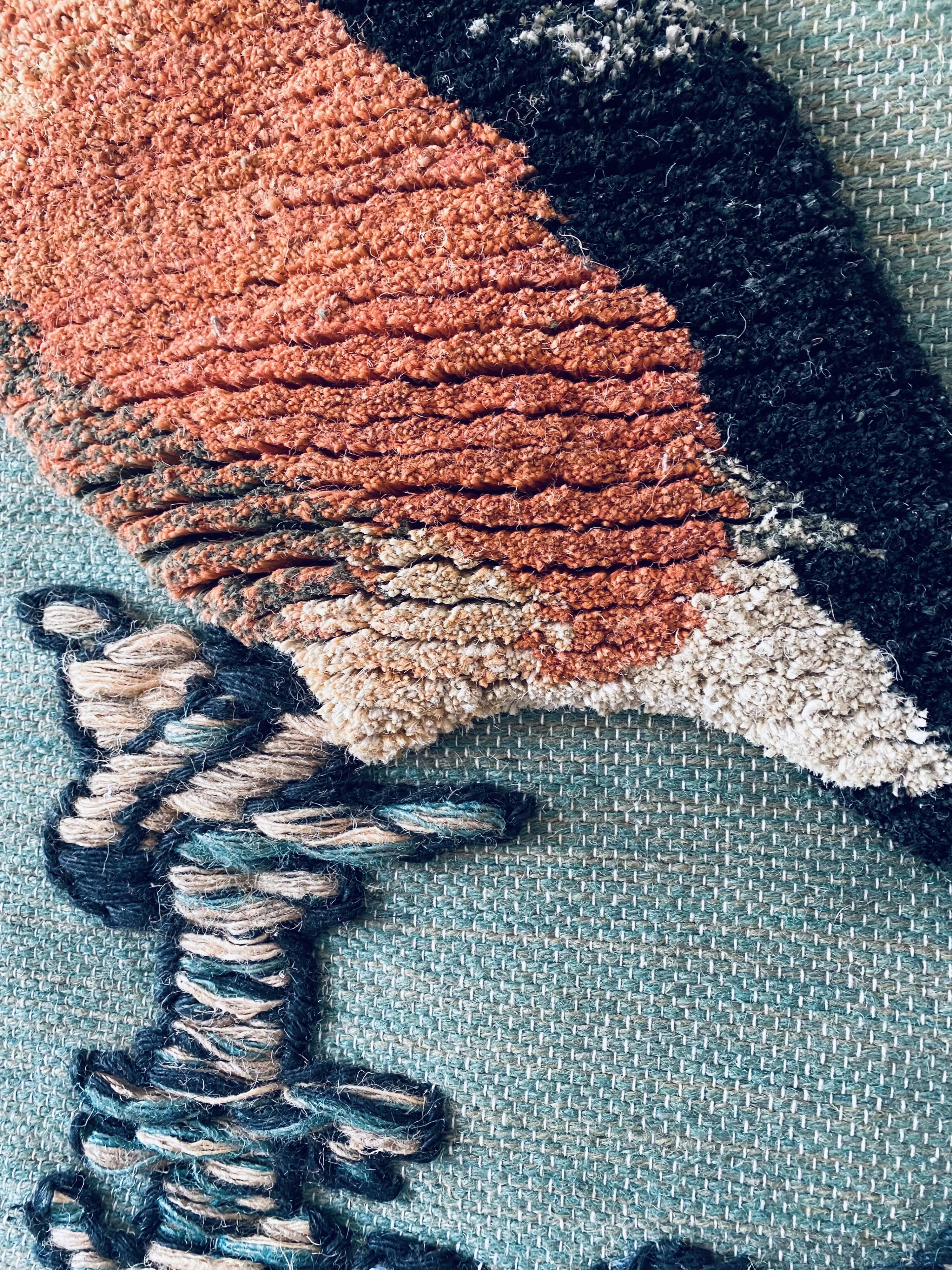Vintage wall weaving