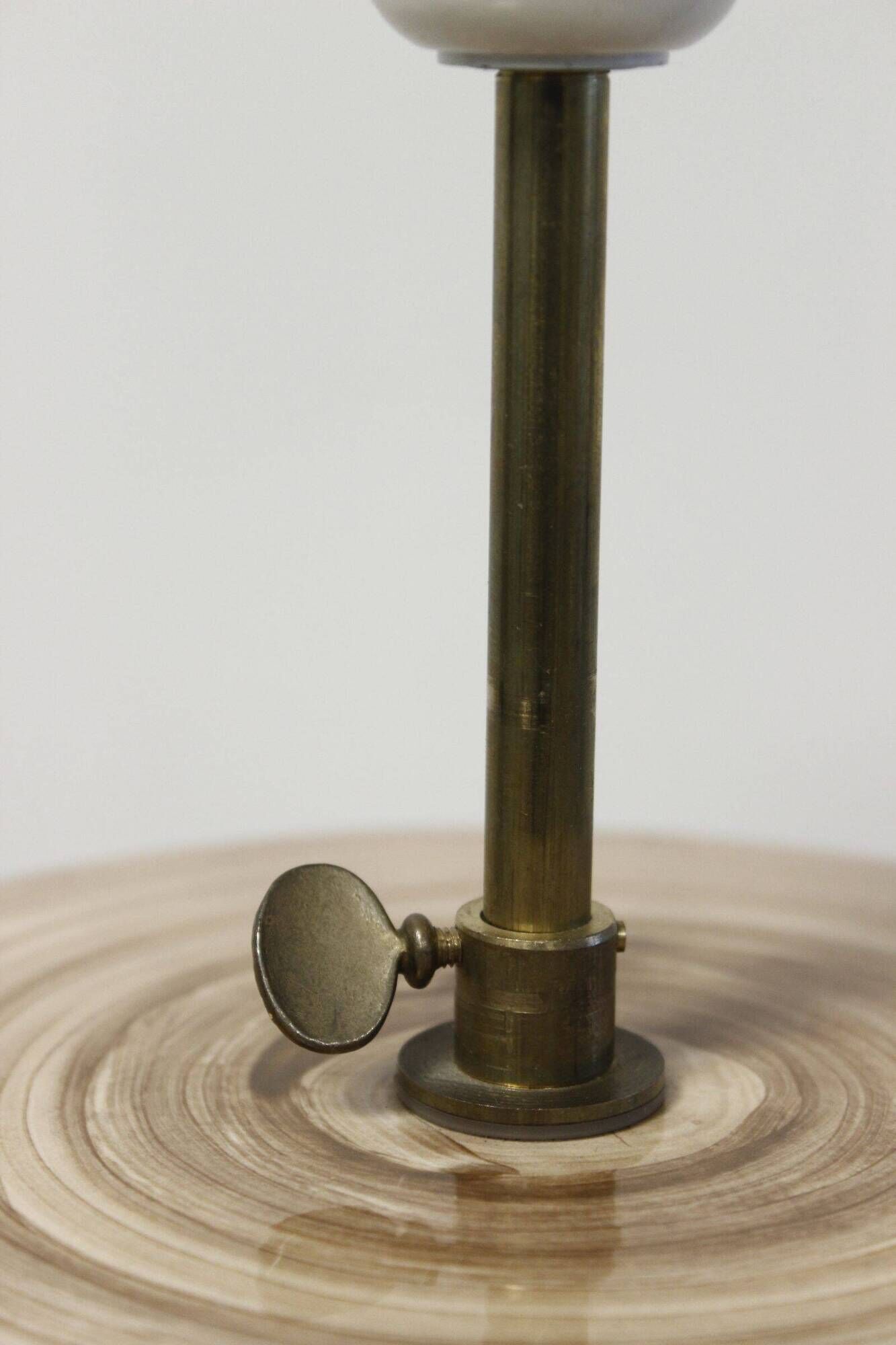 ceramic diabolo lamp base from Faïenceries de Charolles for Roche Bobois