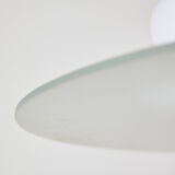 Suspension en verre en forme de plaque