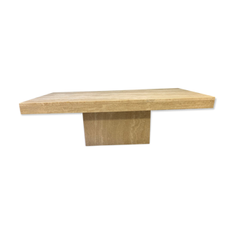 Table basse en travertin