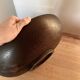 Large wooden bowl by Joshua Vogel at BCMT New York