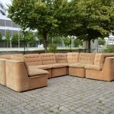 Vintage Modular Sofa 70ties champagne