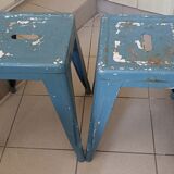Paire de tabourets Tolix
