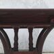 19th-century English style mahogany drop-leaf table.