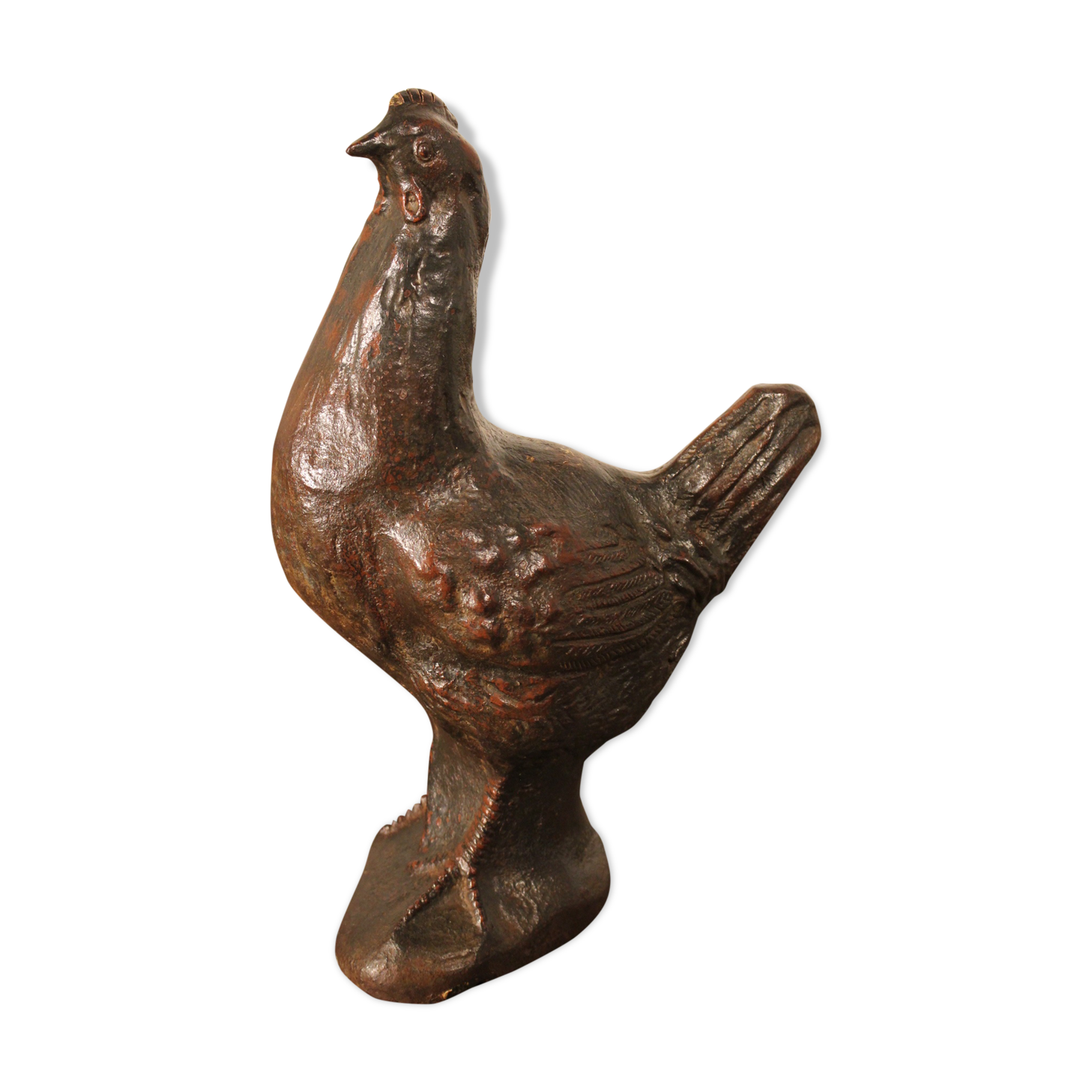 Cast iron hen