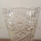 Large crystal vase
