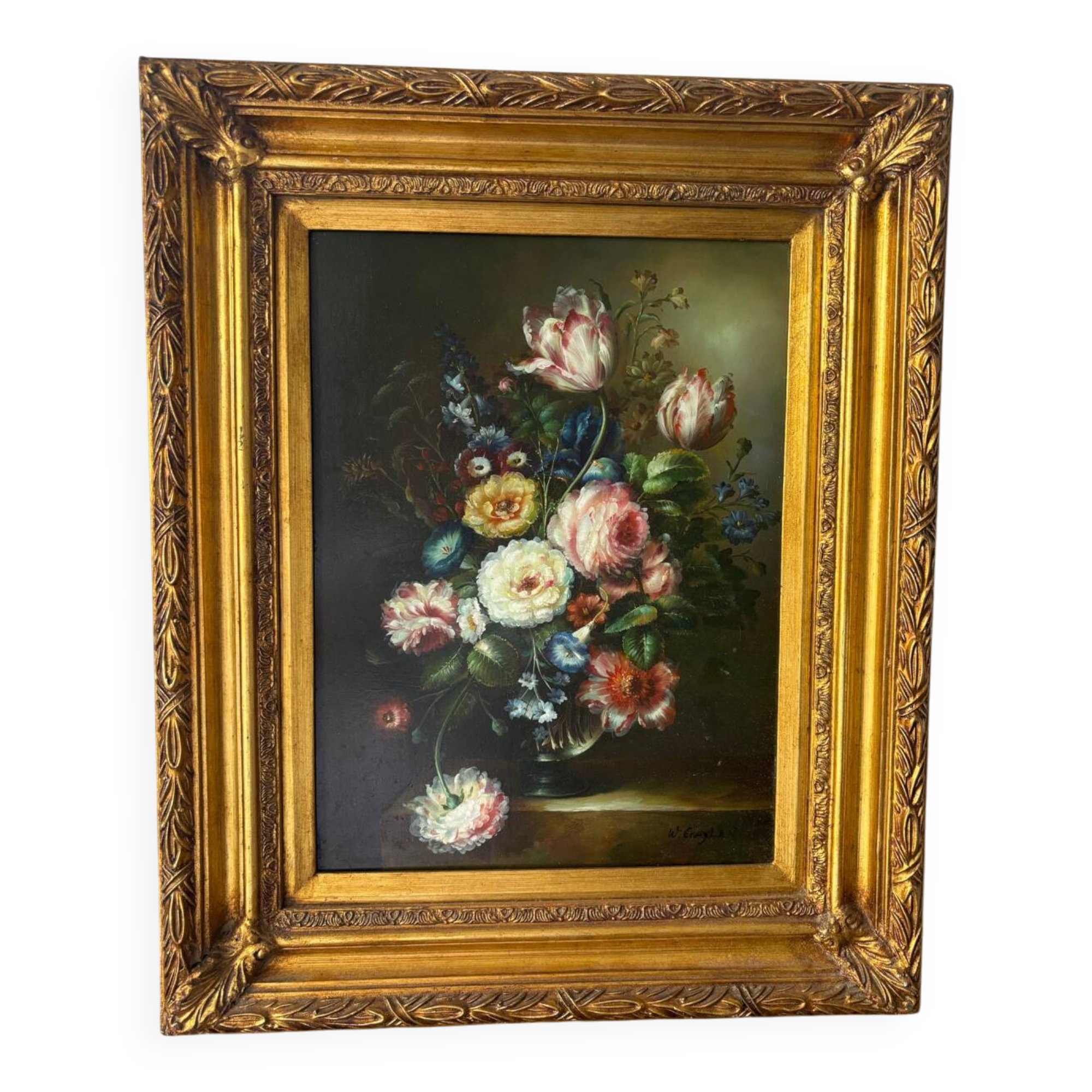 19th century bouquet of flowers