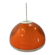 Dijkstra orange acrylic pendant lamp, 1970s