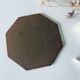 Antique beveled octagonal mirror