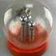 XXL 60s 70s ball lamp light table lamp space age design glass metal