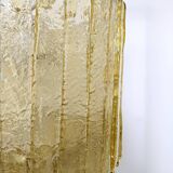 Majestic and Monumental Golden Murano Glass Chandelier, Italy 1970s - 1980s