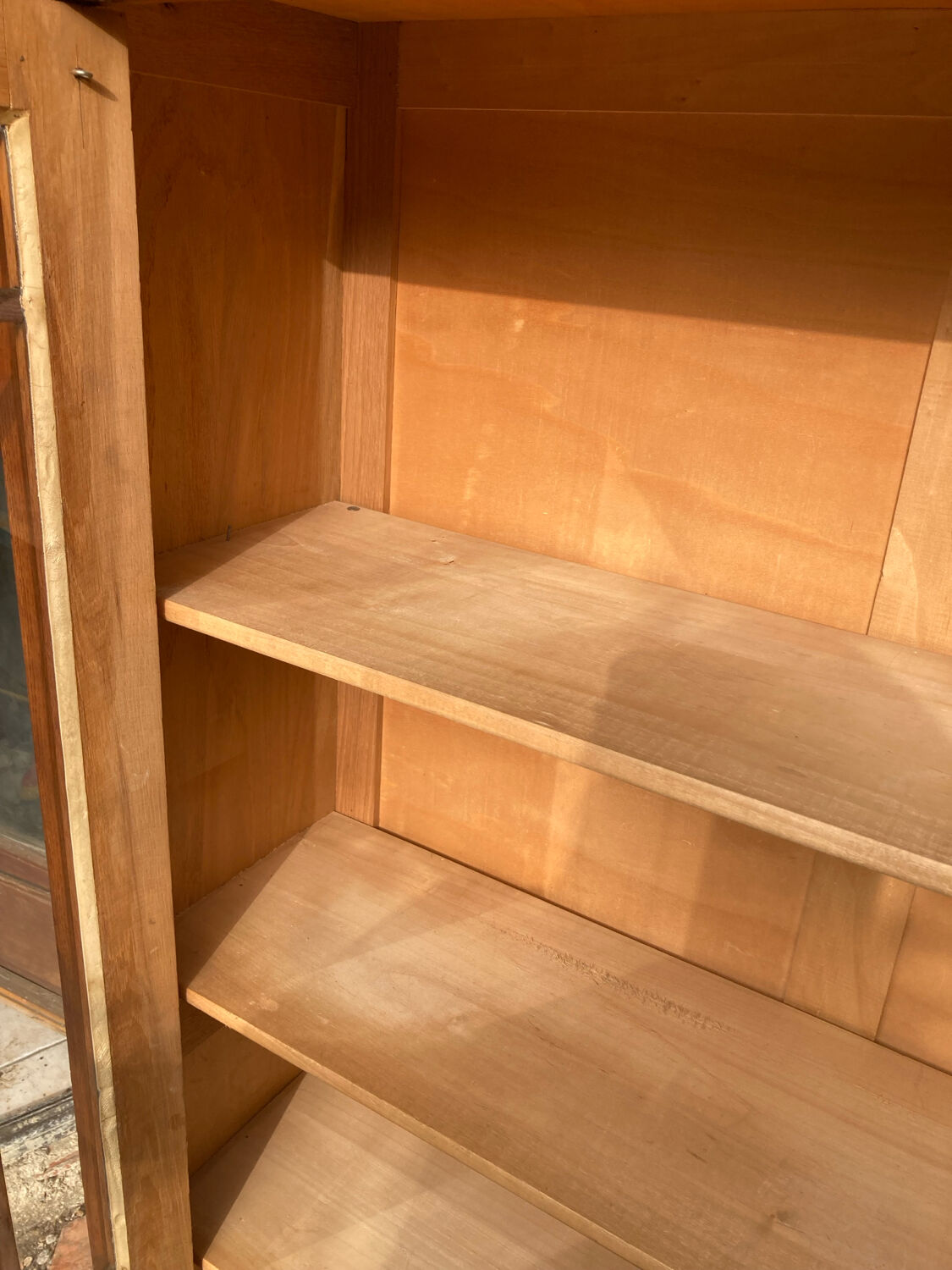 Vintage glass cabinet