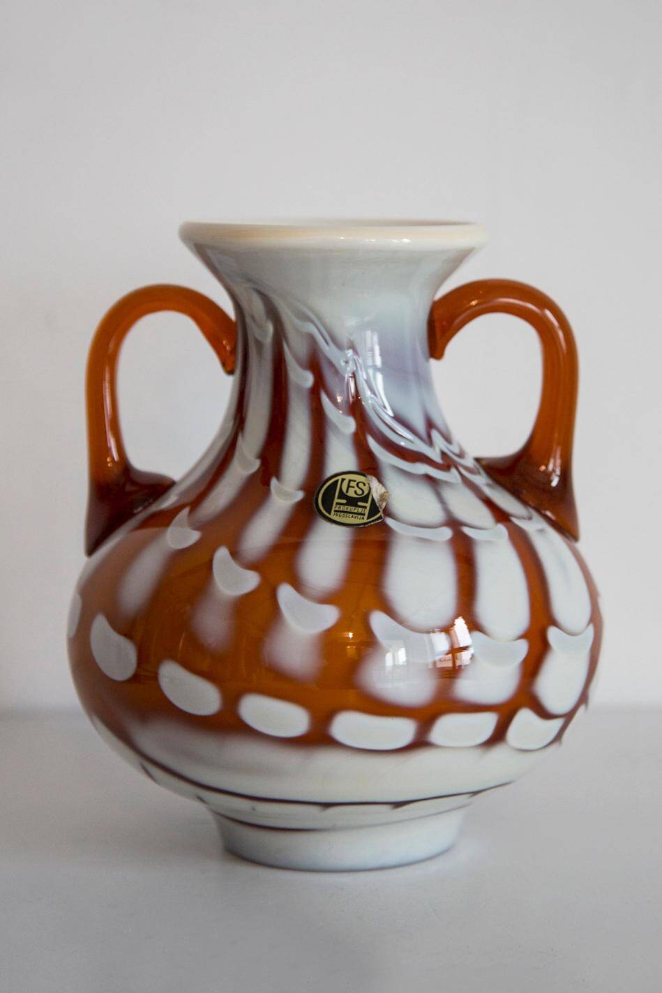 Artistic vase from the mid-century, Prokuplje-Yugoslavia, 1970s