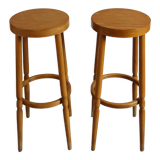 Pair of Baumann high stools 50/60s