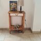Country chic console side table
