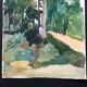 Landscape drawing Bois Clamart