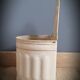 Salt enamelled pot