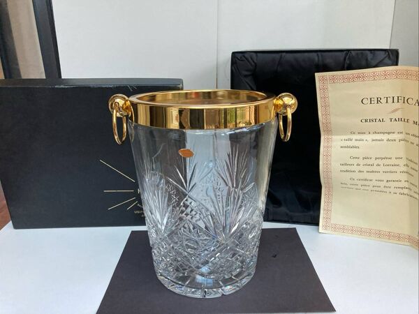 Rafraîchissoir en cristal de Baccarat de Valery Klein