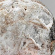 drusy agate spheres (quartz) on bases – mineral decoration