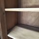 Large art deco glass cabinet.