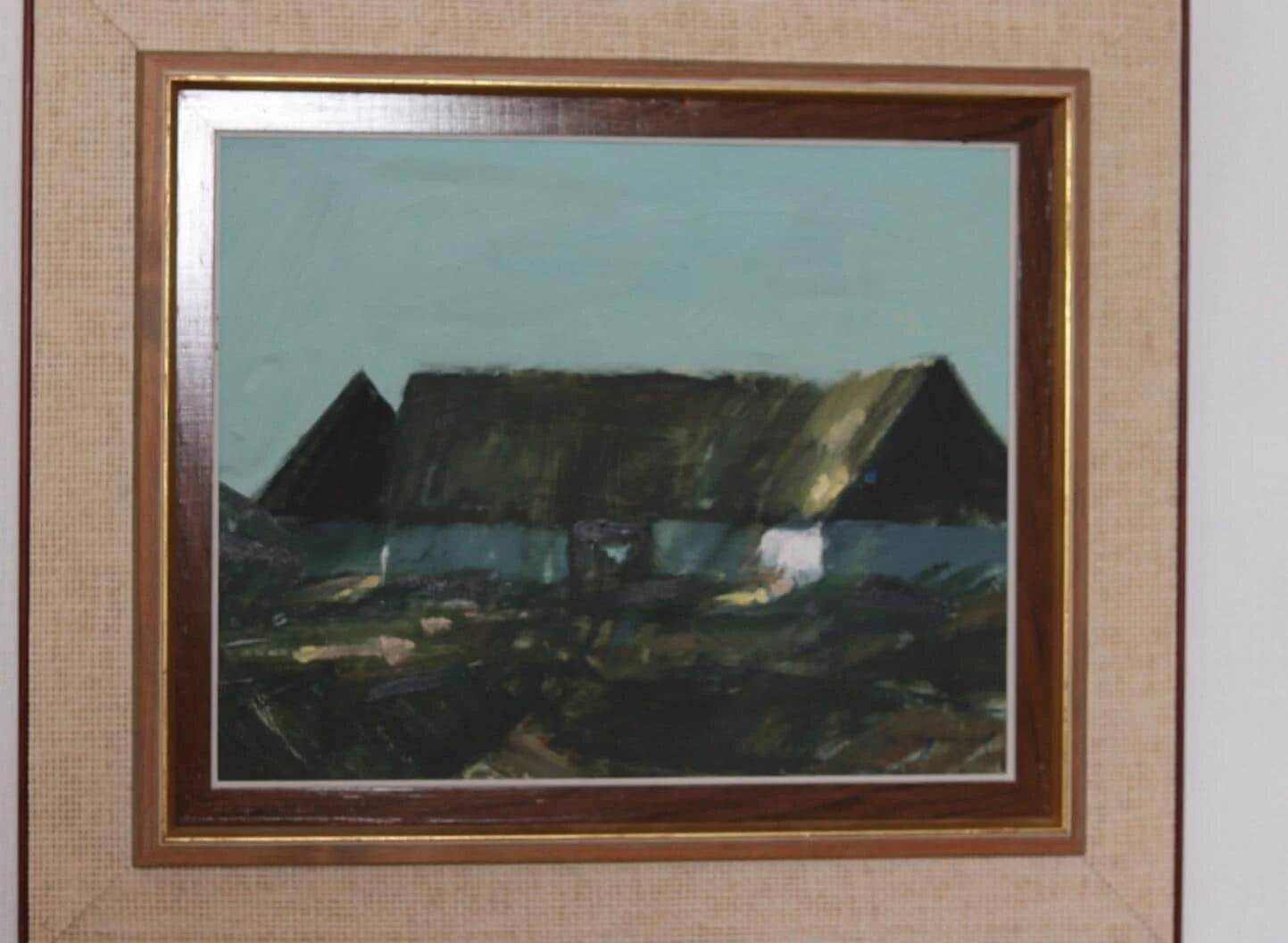 House on landscape by Bengt Hillgrund