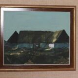 House on landscape by Bengt Hillgrund