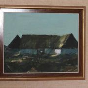 Maison sur paysage par Bengt Hillgrund