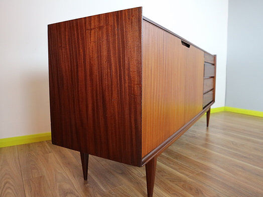 Mid-century Richard Hornby buffet or multimedia TV furniture designed for Heal's